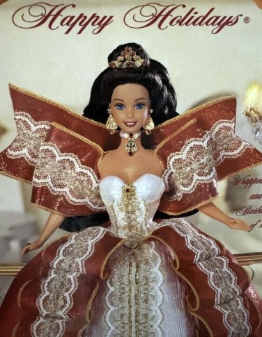 Rare 10th Anniversary Happy Holidays Special Edition 1997 Barbie Doll NEW IN BOX