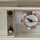 Westinghouse Vintage Tube Clock Radio ▪︎ Model H934L5 1964/65 Glow Light Series
