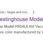 Westinghouse Vintage Tube Clock Radio &acirc;�&ordf;&iuml;&cedil;� Model H934L5 1964/65 Glow Light Series
