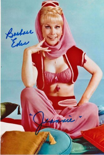 BARBARA EDEN "I Dream of Jeannie" signed autographed 4x6 Photo with COA