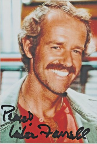 MIKE FARRELL "Peace!" signed 4x6 autographed B.J. Hunnicutt MASH photo with COA