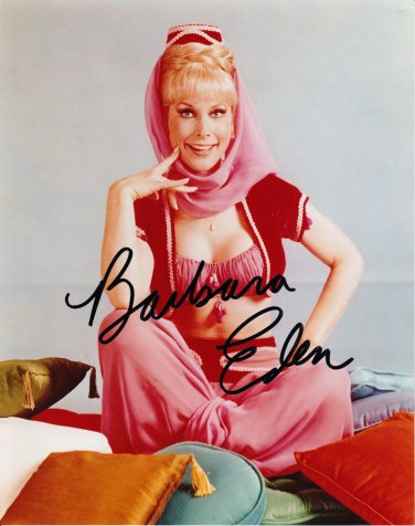 BARBARA EDEN "I Dream of Jeannie" signed autographed 8x10 Photo with COA