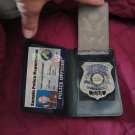 West Hartford CT Police badge case ID wallet with imprinted cover   * ONLY ONE *