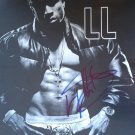 L L Cool J Signed 12"x12" Autographed 2006 LP Sleeve - check out those abs!