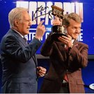 KEN JENNINGS Signed JEOPARDY TV show 8x10 photo with Alek Trebeck with PSA COA