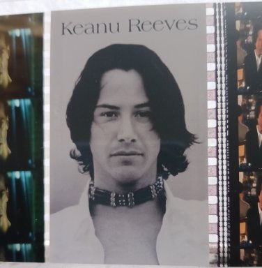 KEANU REEVES movie cells plaque *only one of its kind for sale on the Internet*