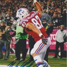 ROB GRONKOWSKI signed Photo with GA COA New England Patriots Football Autograph