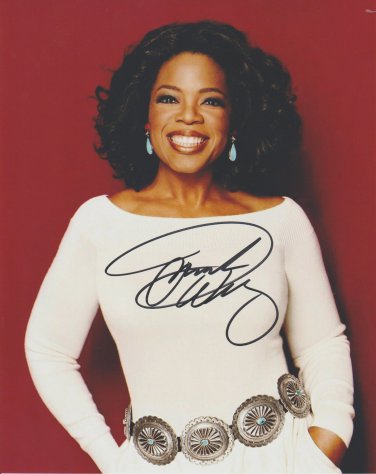 OPRAH WINFREY signed / autographed 8x10 photo - comes with COA (photo #1)