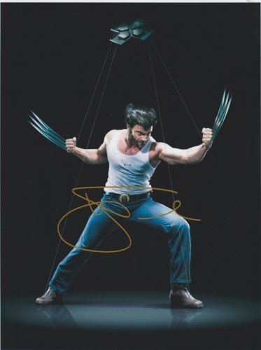 Hugh Jackman signed WOLVERINE movie official autographed 8x10 publicity photo