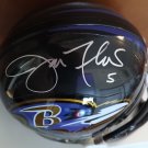 JOE FLACCO SIGNED BALTIMORE RAVENS MINI HELMET SUPER BOWL MVP QB HOLOGRAM COA