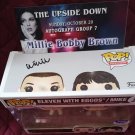 Millie Bobby Brown in person signed Stranger Things Eleven Funko Pop 2pack PROOF