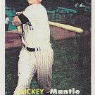 Mickey Mantle 1957 Topps #95 Limited Edition Ceramic Card - Hallmark Collection
