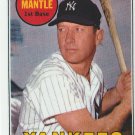 Mickey Mantle 1969 Topps #50 Limited Edition Ceramic Card - Hallmark Collection