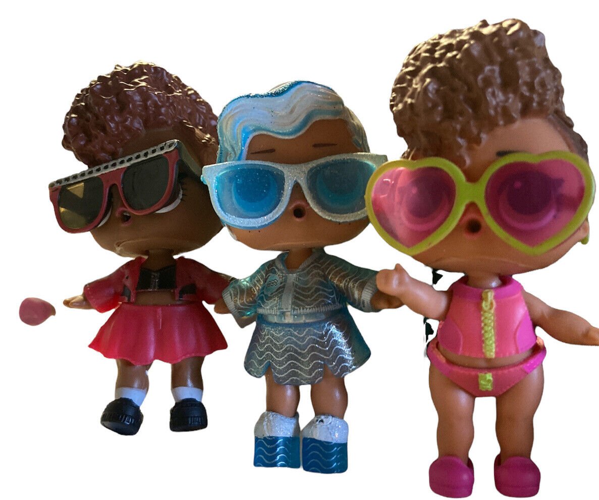 LOL Surprise BAB Doll Zodiac Waterfall , Thrills And Swim Club Lot 3