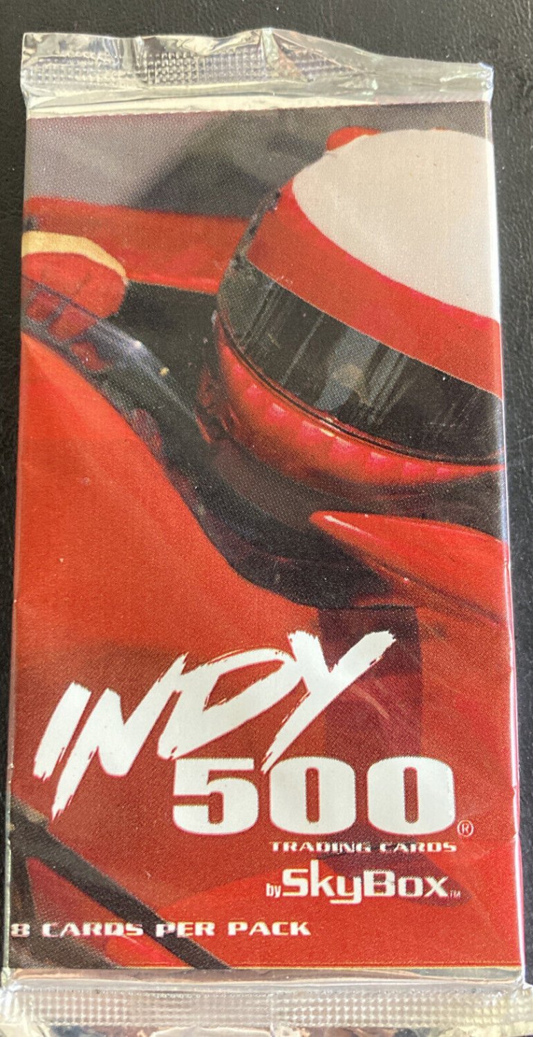 1995 Skybox Indy 500 Trading Cards One Pack