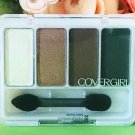 COVERGIRL EYE SHADOW QUAD 252 DARING NUDES CREAM CARAMEL BROWN BLACK
