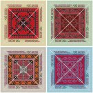 Russia. 2024. Decorative and Applied Arts of Russia. Felt carpet making (MNH OG **) set of  M/S