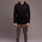 Hoodie alpaca + merino, men