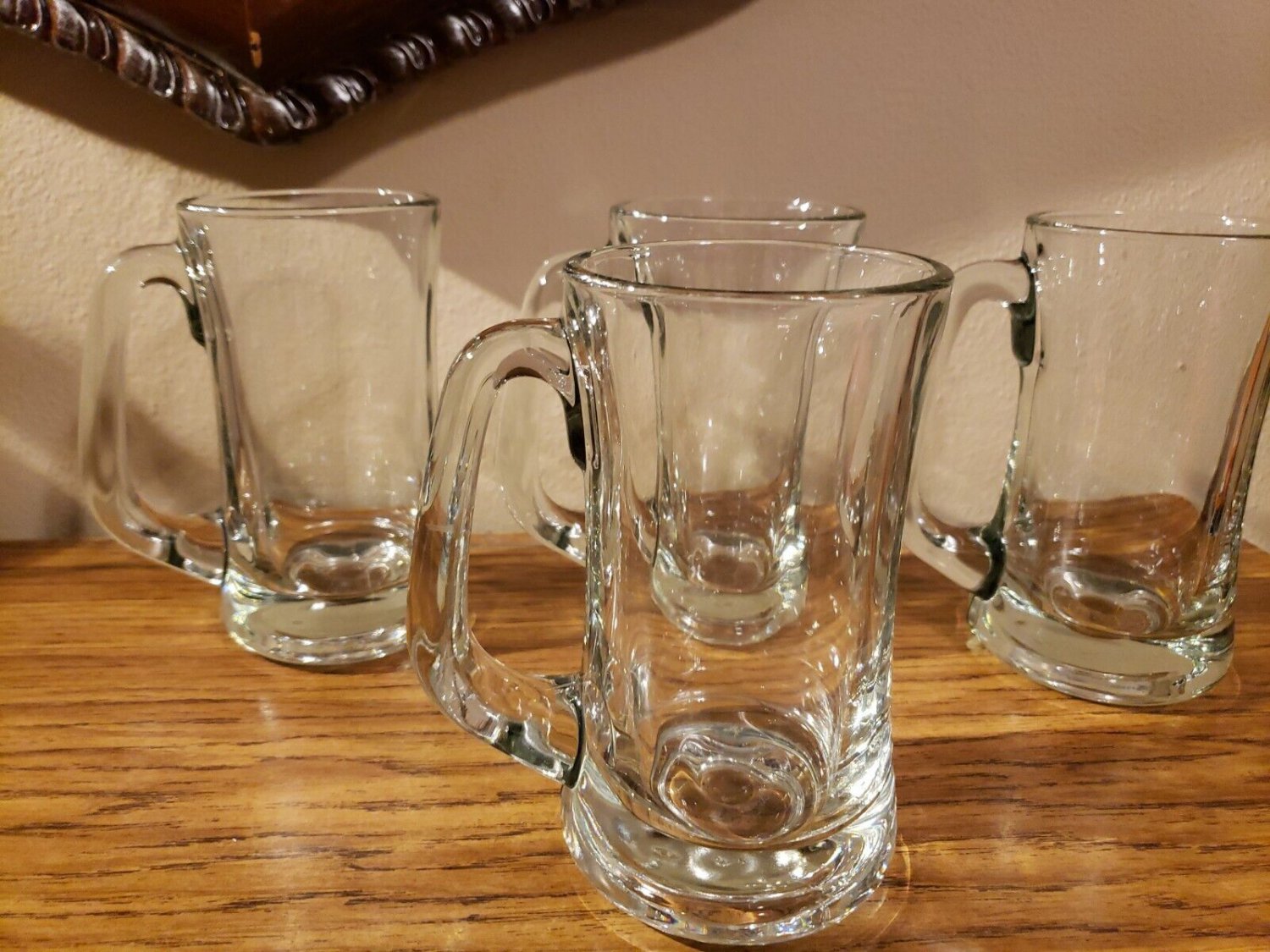 4 Libbey 5297 - 12 Oz. Scandinavian Beer Mugs 5⅞