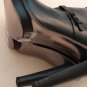 BCBGMAXAZARIA Nitza Black Leather Platform High Heel Boots