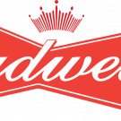Budweiser Beer Color Vinyl Decal Sticker Waterproof