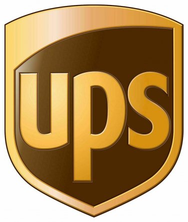 UPS United Parcel Postal Service Vinyl Sticker Decal Truck Car Bumper
