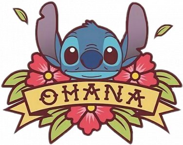 Lilo And Stitch Vinyl Sticker waterproof