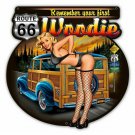 Remember Your First Woodie Vinyl Decal Sticker Waterproof