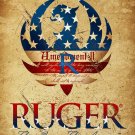 Ruger 2nd Amendment Vinyl Decal Sticker Waterproof