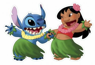 Lilo & Stitch Vinyl Sticker waterproof