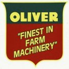 Oliver Tractor Vinyl Decal Sticker Waterproof