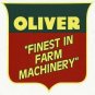 Oliver Tractor Vinyl Decal Sticker Waterproof