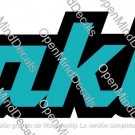 Makita Vinyl Decal Sticker Waterproof