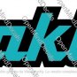 Makita Vinyl Decal Sticker Waterproof