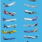 Airline Vinyl Decal Sticker Waterproof