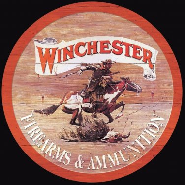 Winchester Express Round Vinyl Decal Sticker Waterproof