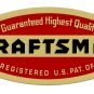 50s Craftman logo Vinyl Decal Sticker Waterproof