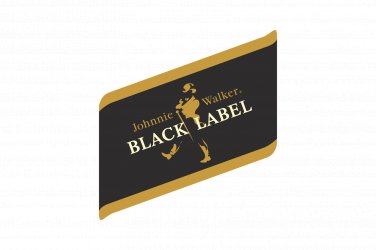 JOHNNIE WALKER Black Label Color Vinyl Decal Sticker Waterproof