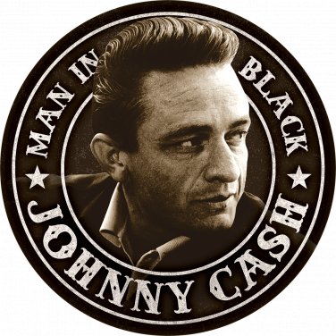 Johnny Cash Vinyl Decal Sticker Waterproof
