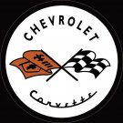 General Motors Corvette 53 Logo Vinyl Decal Sticker Waterproof