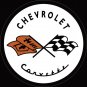 General Motors Corvette 53 Logo Vinyl Decal Sticker Waterproof