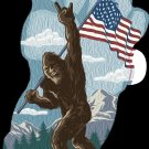 Bigfoot Print Color Vinyl Decal Sticker Waterproof