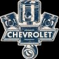 General Motors Chevy Pistons Vinyl Decal Sticker Waterproof