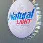 Natural Light Decorative Bottle Caps Metal Cafe Beer Bar Decoration 6"