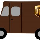 United Parcel Service (UPS) Color Vinyl Decal Sticker Waterproof