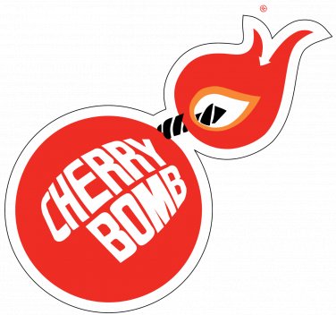 Cherry Bomb Color Vinyl Decal Sticker Waterproof