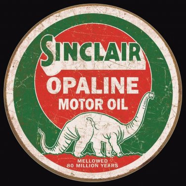 Sinclair Opaline Vinyl Decal Sticker Waterproof