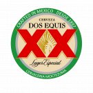 Dos Equis Beer Color Vinyl Decal Sticker Waterproof