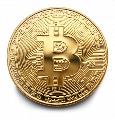 Bitcoin color Vinyl Decal Sticker Waterproof