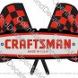 CRAFTSMAN TOOLS RACING STICKER DECAL MECHANIC TOOLBOX SIGN CHEST USA